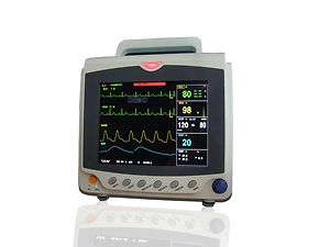 ICU Vital Sign Patient Monitor 4 Paramter EKG/NIBP/SPO2 /PR + CUFF 