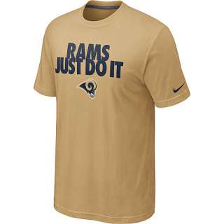 Nike St. Louis Rams Just Do It T Shirt   Alternate Color   NFLShop 