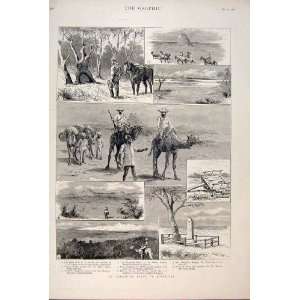  Explorers Australia Camel Horse New South Wales 1891