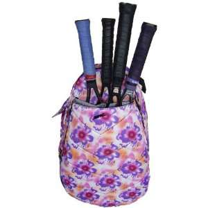  Jet Purple Tropical Two Strap Backpack