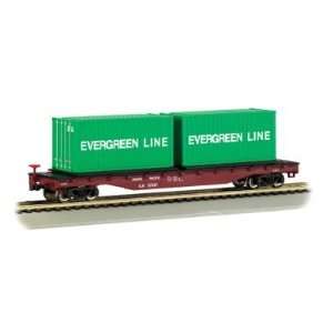  UP Flat Car with Container Load N Scale Toys & Games