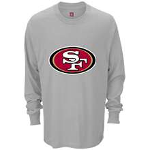 San Francisco 49ers Mens Big & Tall Custom Long Sleeve T Shirt 