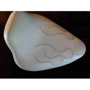  Solo Seat with Any Color 3D Flames Any Year Any Model Automotive
