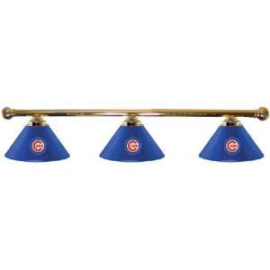    Chicago Cubs MLB 3 Shade Team Logo Swag Lamp