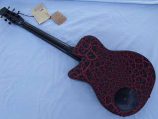 Special Edition Danelectro U2,Cool Red/Black Crackle Finish,W/Tags 