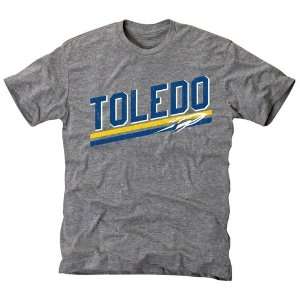  Toledo Rockets Rising Bar Tri Blend T Shirt   Ash Sports 