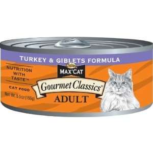   MAX CAT Turkey and Giblets Formula Gourmet Classics Canned Cat Food