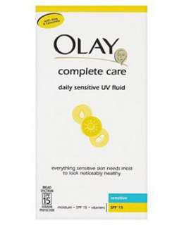 Olay Complete Care Daily Sensitive UV Fluid SPF15 100ml   Boots
