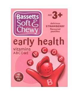 Bassetts Soft and Chewy Early Health Vitamins A, B, C, D and E 