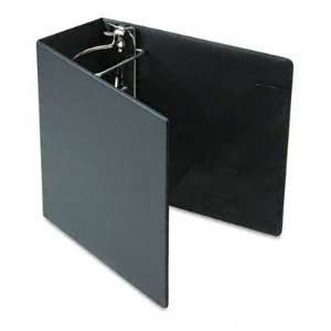   Ring Binder With Finger Hole, 5 Capacity, Black