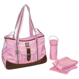  Week Ender Diaper Tote Bag   Power Pink Baby