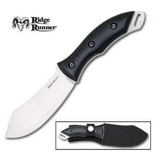 Ridge Runner Elite Full Tang Skinner Knife w/ Sheath:  