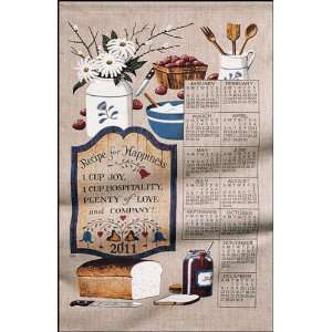  Recipe for Happiness 2011 Kitchen Towel