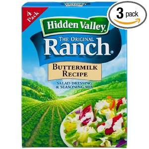 Hidden Valley Dry Buttermilk Ranch, 1.6 Ounce (Pack of 3)  