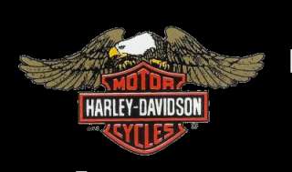 Harley Davidson Aufkleber Adler Flügel Bar + Shield Eagle Wings 8x4,5 