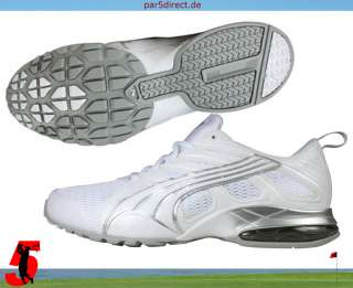 Puma Cell Volt M Damen Running Lauf Schuhe Sneaker Weis/ Silber Gr. 37 