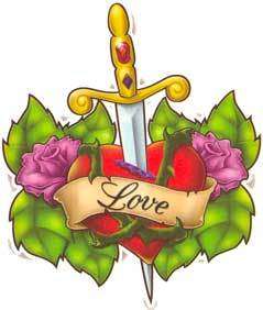 Oxalis, Tattoos, Tattoo Herz Blume Blumen Love, Liebe  