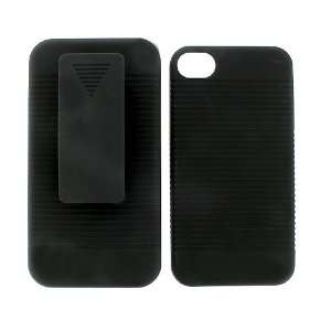   ALL CARRIERS COMBO HOLSTER COVER CASE BLACK Cell Phones & Accessories