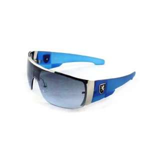  Stylish Wrap Sunglasses Top Notch Material in Blue Design 