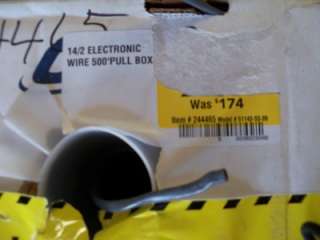 14/2 GUAGE ELECTRONICS WIRE 475 CL3R IN BOX  