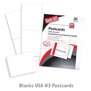  CopyBlanks Postcard White Paper   2500/Carton Office 
