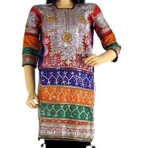  Banjara Choli Tribal India Wear Costume Dress Tunic L 