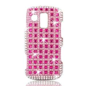   Shell for Samsung U960 Rogue   Pink Studs Cell Phones & Accessories