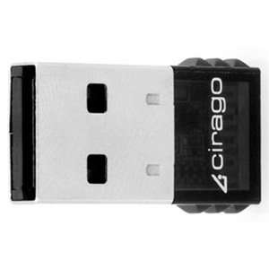  Cirago Micro USB Bluetooth Dongle (BTA 6210)   Office 