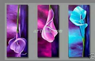   flowers Landscape Modern abstract canvas wall art oil painting gifts