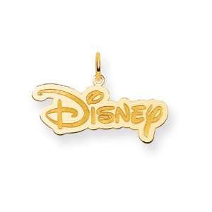  Disney Disney Logo Charm in 14 kt Yellow Gold 
