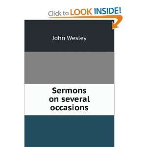 Sermons on several occasions John Wesley Books