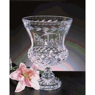  Large Crystal Trophy Bowl 11 Inch