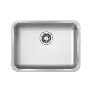 Ukinox Stainless Steel Drop In/Undermount Single Bowl Kitchen Sink 