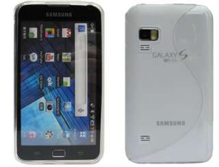 Black TPU Flexible Case + Screen Guard Film for Samsung Galaxy Player 