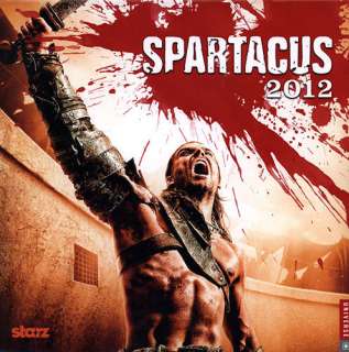 Spartacus 2012 Wall Calendar 9780789323705  