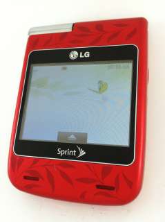 LG Lotus Elite LX610 (Sprint) 3G QWERTY Flip w/External Touchscreen 