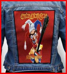 BRUCE DICKINSON Huge Jacket Patch [Iron Maiden]  