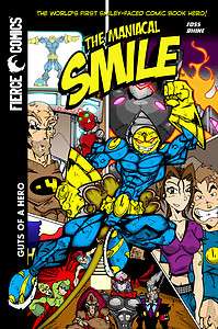 Maniacal Smile Guts of a Hero TPB by Fierce Comics   New  