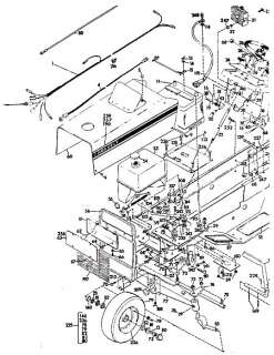 Gravely 810  812  814 Tractor PARTS manual  19883 10 73  