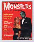 famous monsters of filmland 1 vintage 1958 complete gd gd+