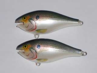 Rapala Risto Rap Size 7 Shad Color Fishing Lures 2 For Customizing 