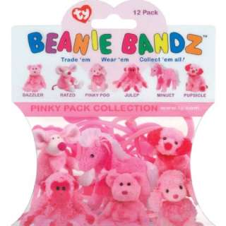 TY Beanie Silly Bandz Pinky Pack Collection 12 pcs NEW  