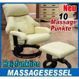 Massagesessel Relaxsessel Fernsehsessel TV Sessel mit Heizfunktion 