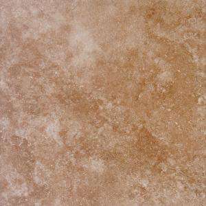 MS International Travertino 18 in. x 18 in. Walnut Porcelain Floor and 