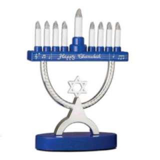 Battery Operated Musical Menorah With LED Lights EM 17690 at The Home 
