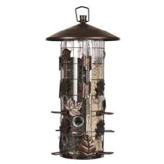    Pet Squirrel Be Gone Triple Tube Bird Feeder 337 at The Home Depot
