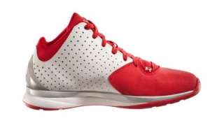 UNDER ARMOUR MENS UA MICRO G THREAT BASKETBALL SHOES 1222925 WHITE RED