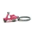  PROARTE Schlüsselanhänger Motor Roller pink weiß 