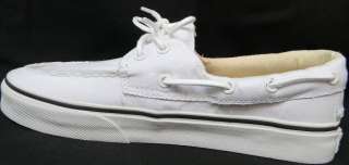 Vans Zapato del Barco True white Black line Boat shoes New with box 