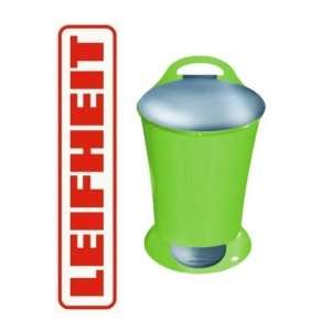 Leifheit 75217 Mülleimer 12 Liter grün, Abfallbehälter  